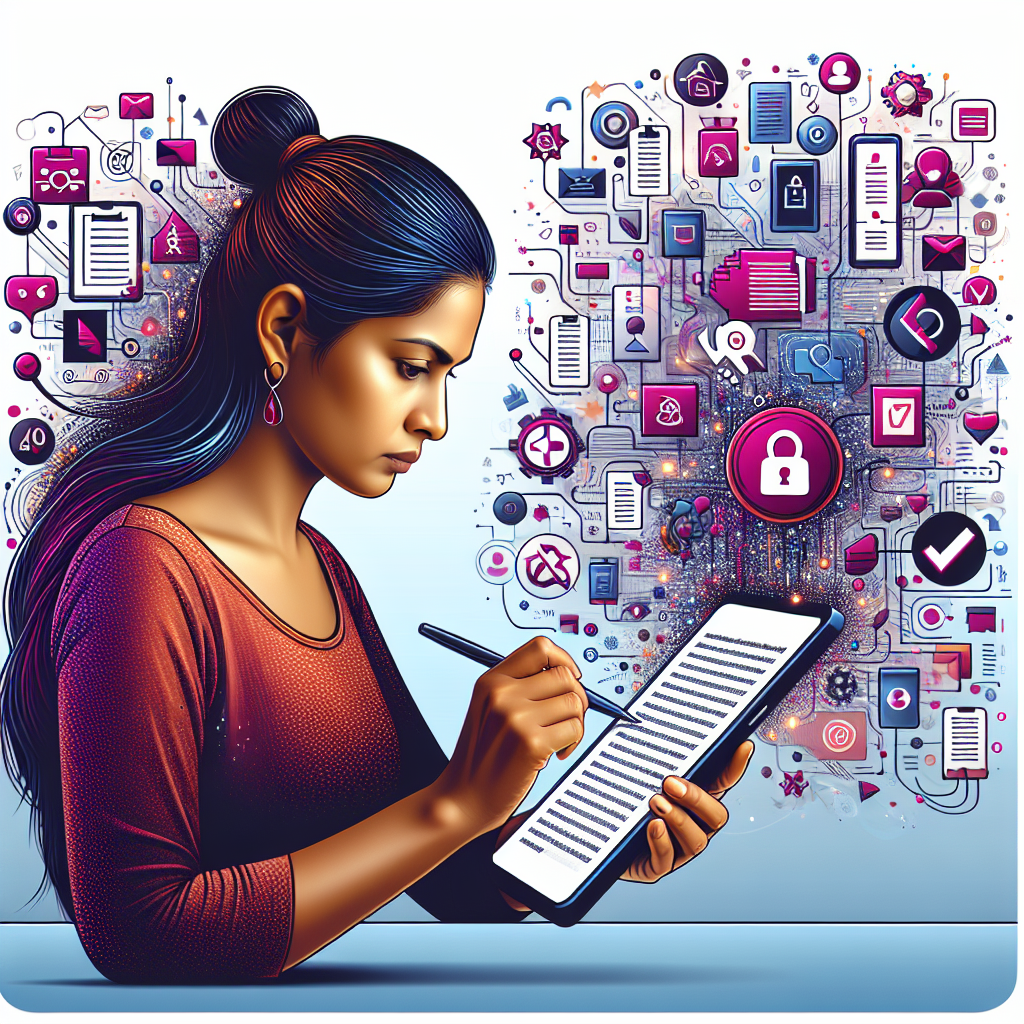 Illustratie van gebruikersovereenkomst